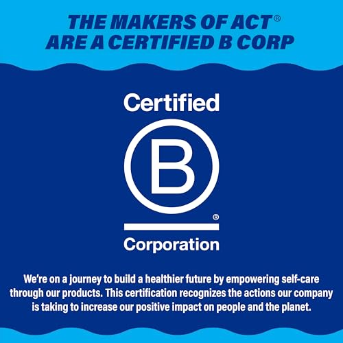 ACT Dry Mouth Moisturizing Gum, 20 Pieces, With Xylitol, Sugar Free Soothing Mint