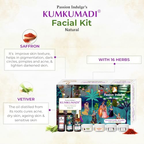 Kumkumadi Pure and Natural 7 Star Facial Kit
