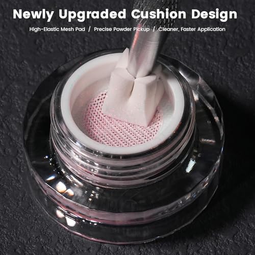 Aurora Chrome Nail Powder - Holographic Holo Nail Art Glitter - Variation GTKIT-01