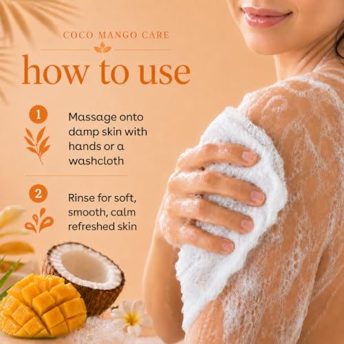 Ginger Lily Farms Botanicals Nourishing Body Wash Refill Coco Mango 128 Fl Oz