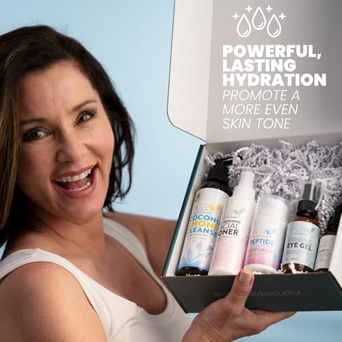 5-in-1 Skincare Set with Cleanser, Toner & Serum for Face