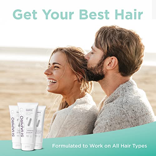 Vegan Hair Loss Shampoo for Thinning Hair - 8 Fl Oz - DHT Blocker, Sulfate-Free, Safe for Men & Women