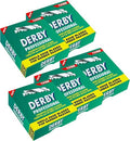 Derby Professional Single Edge Razor Blades – 500 Pack for Straight Razors