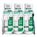 GuruNanda Dual Chamber Fresh Breath Mouthwash 3-Pack - Mint Xylitol 20 fl oz each