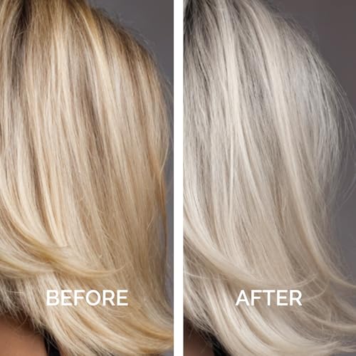 Purple Conditioner for Blonde Silver Hair - Eliminates Brassiness, Hydrates & Repairs - 8 oz