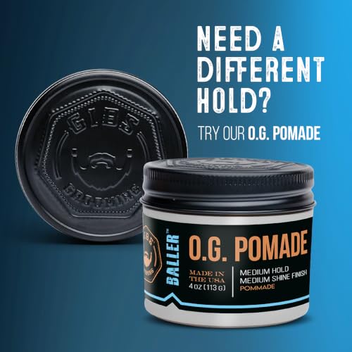 Men's Tea Tree Hair Pomade - Medium Plus Hold, Medium Shine, 4 oz