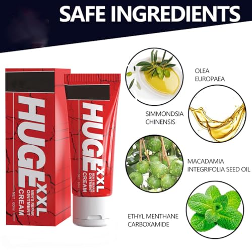 Male Enlargement,Private Part Enlargement Cream, Extender Cream Thicker Longer Strong for Male 60ml