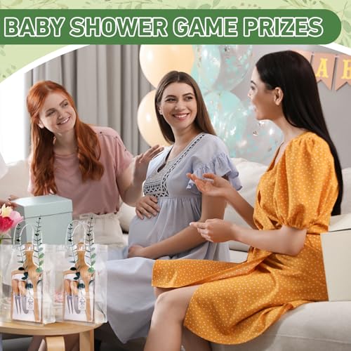 Bamboo Baby Shower Prizes Gift Set 12-White for Game Winners & Guests