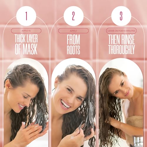 Deep Repair Hair Mask with Collagen & Keratin - Anti-Frizz Moisturizer for Dry Damaged Color-Treated Hair 8 fl oz