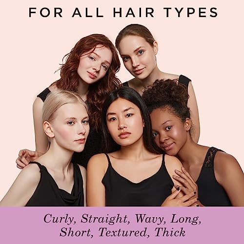 Diane Pro Nylon Pin Styling Hair Brush for Detangling, Separating, Shaping and Defining Wet Thick or Curly Hair, Glides Through Tangles with Ease (Pack of 2)