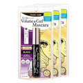 HEROINE MAKE by KISSME Volumizing Mascara Waterproof & Curvy Brush for Eye Makeup | Waterproof Mascara Volume & Length by Defining Fiber for Long-lasting Natural Eyelash Look, from Japan, Black, 3 EA