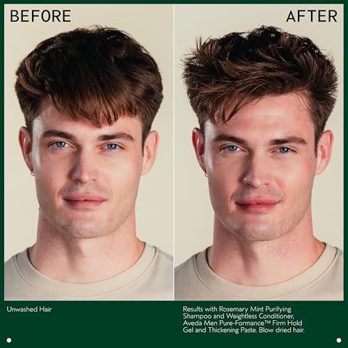 Aveda Men Pure-Formance Firm Hold Hair Gel 5 Fl Oz - Maximum Control & Shine