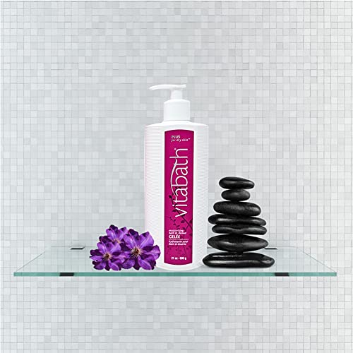 Jasmine Bath & Shower Gel for Dry Skin - 21 oz Moisturizing Body Wash with Replenishing Oils