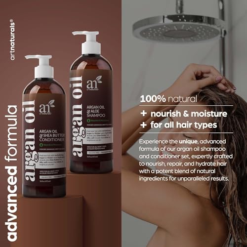 ArtNaturals Argan Oil Shampoo & Conditioner Set - 16 Fl Oz Pack of 2
