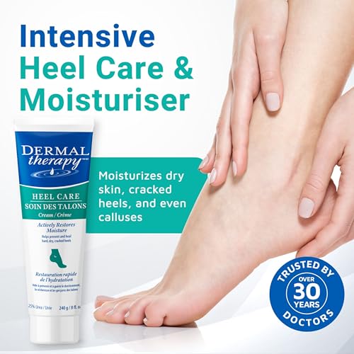 Heel Care Cream Bundle 5.5 Fl Oz Pack of 2 - Moisturizing & Exfoliating Foot Treatment