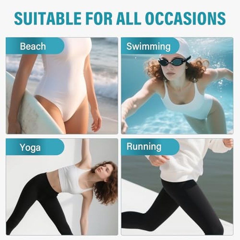 Camel Toe Concealer, 4PCS Camel Toe Underwear Cover Pad for Women, Reusasble and Washable Silicone Anti Camel Toe Insert for Leggings, Bikini, Swimsuits &Tight Clothes, Easy to Clean
