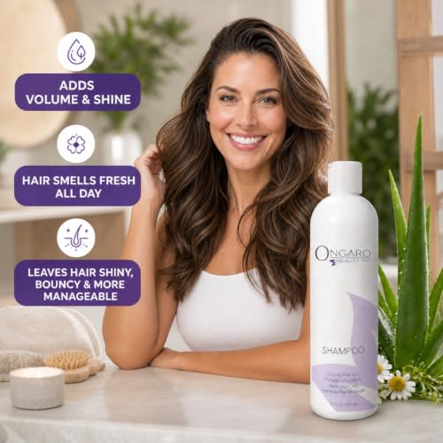 Organic Sulfate-Free Shampoo for Thicker Fuller Hair - 12oz - Variation of Shampoo