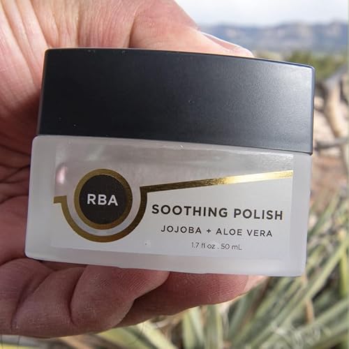 RBA Skincare¡¯s Soothing Polish, Physical Exfoliant to Smooth Skin Texture, Exfoliating Jojo Beads and Aloe Vera, 100% Natural 50 ml