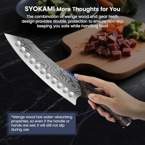Japanese Style Chef Knife Set - 3-Piece Kitchen Knives with German Steel & FSC Handle