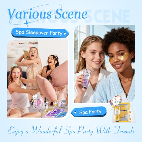 120 Pcs Spa Party Favors Set with Eye Masks, Lip Balms & Hand Creams - Eye Masks Set