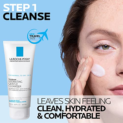 La Roche-Posay Anthelios Sunscreen SPF 40, Ultra-Light Fluid Broad Spectrum SPF 40, Face Sunscreen with Titanium Dioxide Mineral, Lightweight & Fast-Absorbing, Oil-Free, Matte Finish