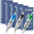 Autdor Tattoo Cartridge Needles 100Pcs Mixed Round Liner Shader Flat Magnum RL RS M1 Variation