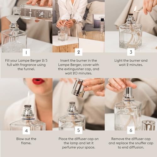 Maison Berger Plum Neo Catalytic Fragrance Lamp - Modern Glass Decor