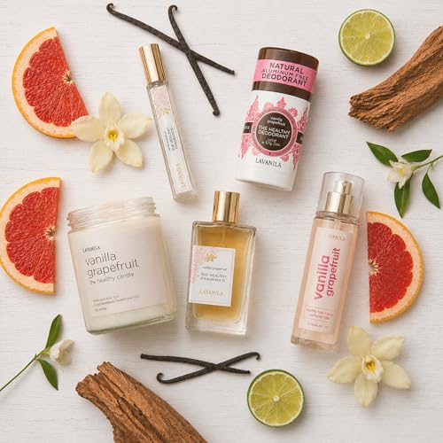 Lavanila Vanilla Grapefruit Perfume for Women 1.7 Fl Oz - Clean, Long Lasting Fragrance