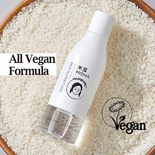 MIDHA Rice Pure Toner + Rice Milk Lotion