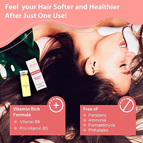 Deep Conditioning Hair Treatment with Vitamin B6 & Panthenol - 0.17 Fl Oz Pack of 3 for Dry & Damaged Hair