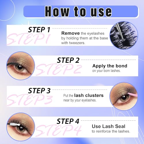 Mascara in Black, Waterproof Mascara with Special Brush, Smudge-Proof, No Clumping, Volume and Lengthening, Long-Lasting
