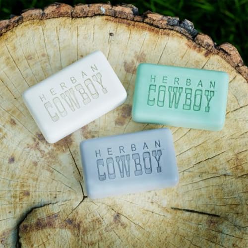 Herban Cowboy Dusk Body Soap with Hints of Lemon, Lavender, and Patchouli (6 Pack, Dusk)