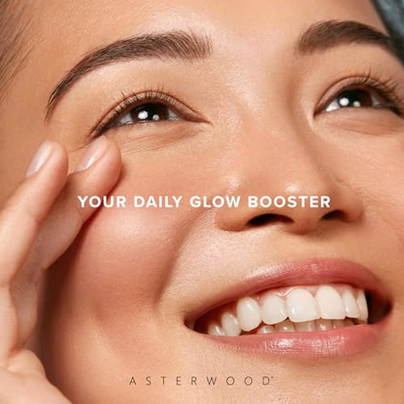 Asterwood Vitamin C Face Serum ? with Hyaluronic Acid ? Smoothing, Hydrating, Helps Support Healthy-Looking Skin Smoothness ? Fragrance-Free ? 8 Fl Oz