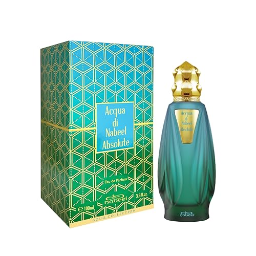 Unisex Arabian Perfume Spray - Acqua Di Nabeel Absolute with Rose, Lemon, Vanilla & Oud - 3.3oz Travel Size EDP