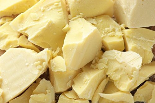 Organic Cocoa Butter 8oz - Pure Raw Unprocessed Body Lotion Lip Balm