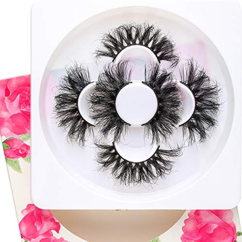 25mm 3D Mink Lashes Full Volume Mink Eyelashes Fluffy Volume Dramatic 25mm Mink Lashes Extension Cruelty-free Siberian Mink Strip Eyelashes (06 61 82 mix)¡¦¡¦¡¦¡¦