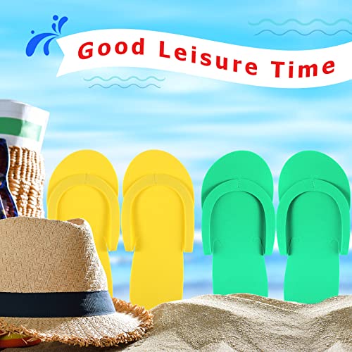 JenPen Disposable Spa Pedicure Slippers Bright Colors 60 Pairs