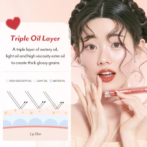 I'M MEME Gloss Tint - Lip Silhouette 09 Y2K Fuchsia | Highly Pigmented, Long Lasting, Hydrating & Moisturizing, Light-weight, Glossy Finish, Buildable, Nourishing, 4ml