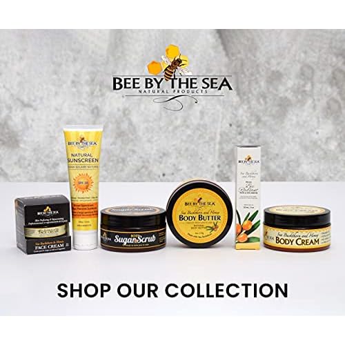Bee by the Sea Natural Sea Buckthorn and Honey Body Cream (2.5 oz, 2 Pack)