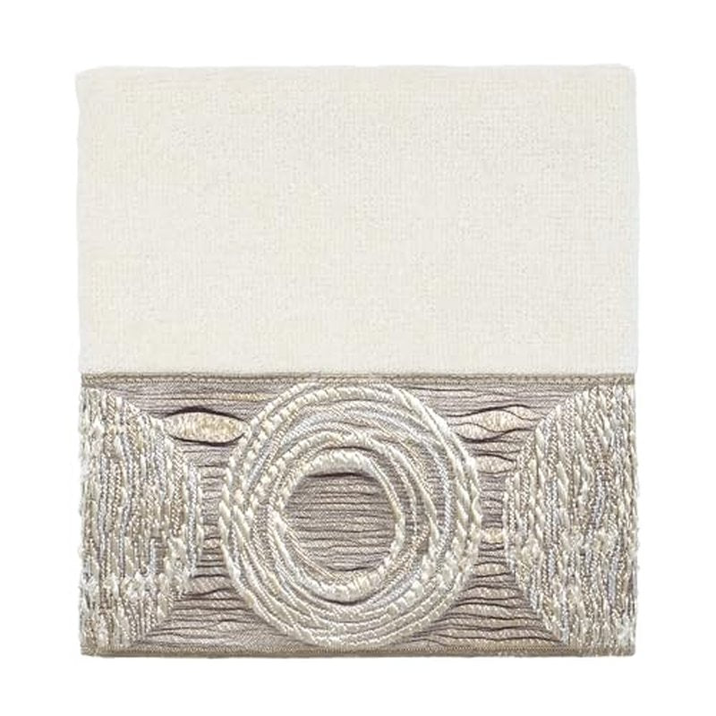 Avanti Linens Galaxy Wash Cloth, Ivory