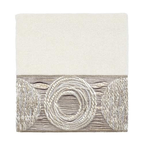 Avanti Linens Galaxy Wash Cloth, Ivory