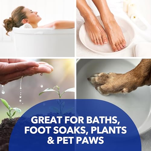 Dr Teal's 19 lb Pure Epsom Salt Multipurpose Bath & Foot Soak, Fragrance Free