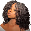 Yanky Twist Crochet Hair for Black Women - 12 Inch, 10 Pack, 4# Brown Variation