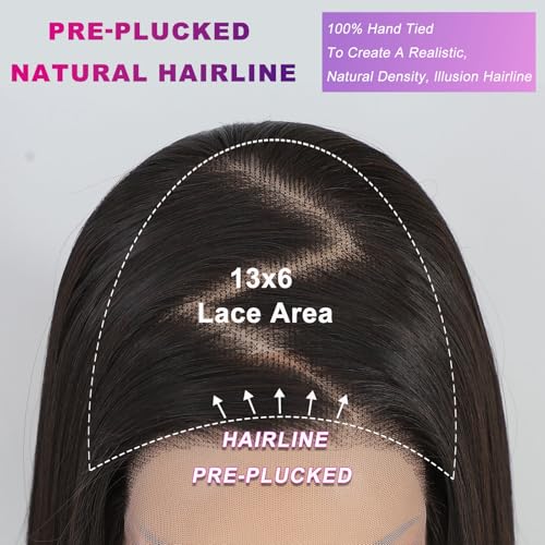 Barbique 26 Inch Synthetic Lace Front Wig Long Straight Honey Blonde Highlights - Model 1BT4P27