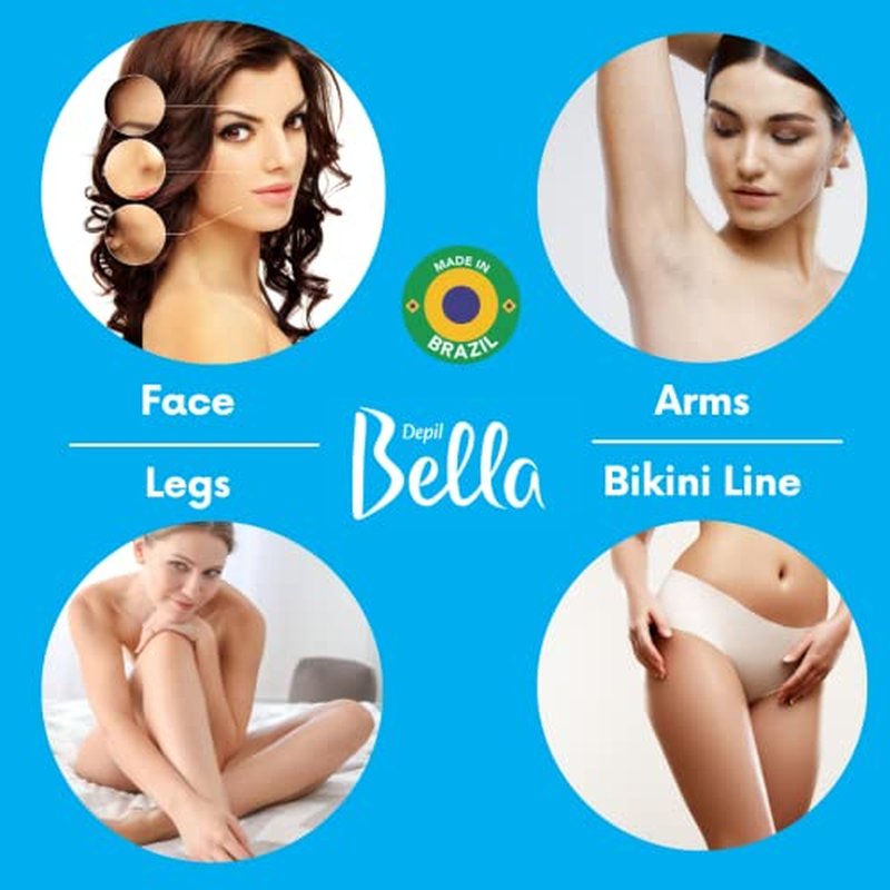 Depil Bella Dolomite Powder for Pre and Post Waxing | Body and Facial | 800g