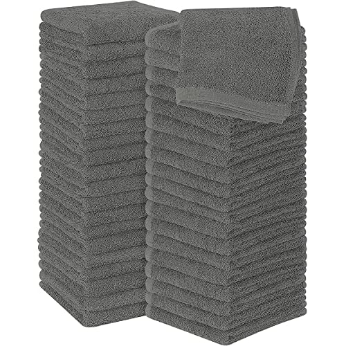 Simpli-Magic Towels, 12¡±x12¡± Washcloths, Gray 24 Count