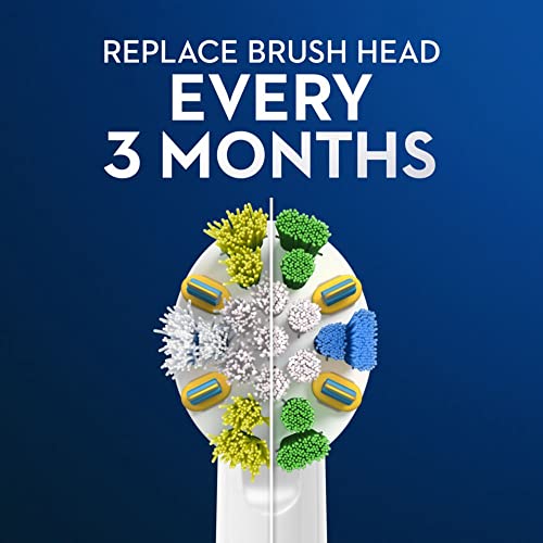 Electric Toothbrush Replacement Heads - 5 Pack FlossAction Compatible with Oral-B Handles Variation of THIS listing