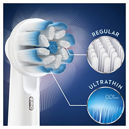 Oral-B Sensitive Clean Toothbrush Heads Pack of 8 - Gentle Plaque Removal