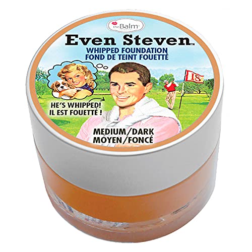theBalm Even Steven Whipped Foundation Medium Dark 0.45 Fl Oz Natural Matte