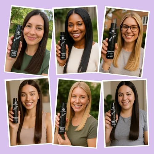 Brazilian Keratin Hair Treatment - Formaldehyde-Free Smoothing & Straightening - 3.7 Fl Oz